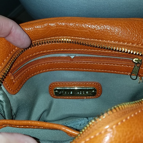 Steve Madden Orange Purse New - Picture 5 of 6